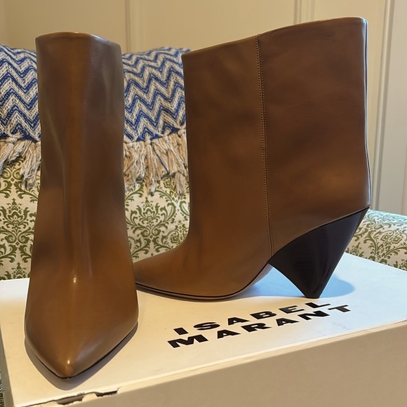 Isabel Marant Miyako booties in Havana - size 39 - Picture 3 of 9